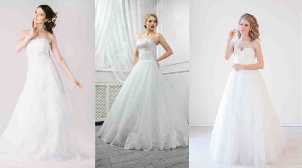 Wedding dress cleaning services by Deluxe Cleaners