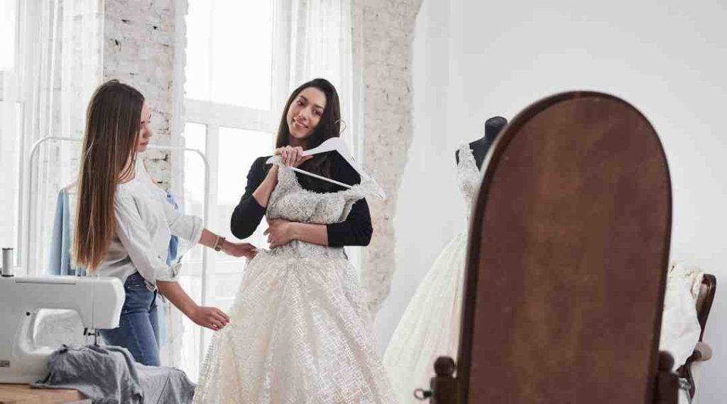 Wedding gown services by Deluxe Cleaners