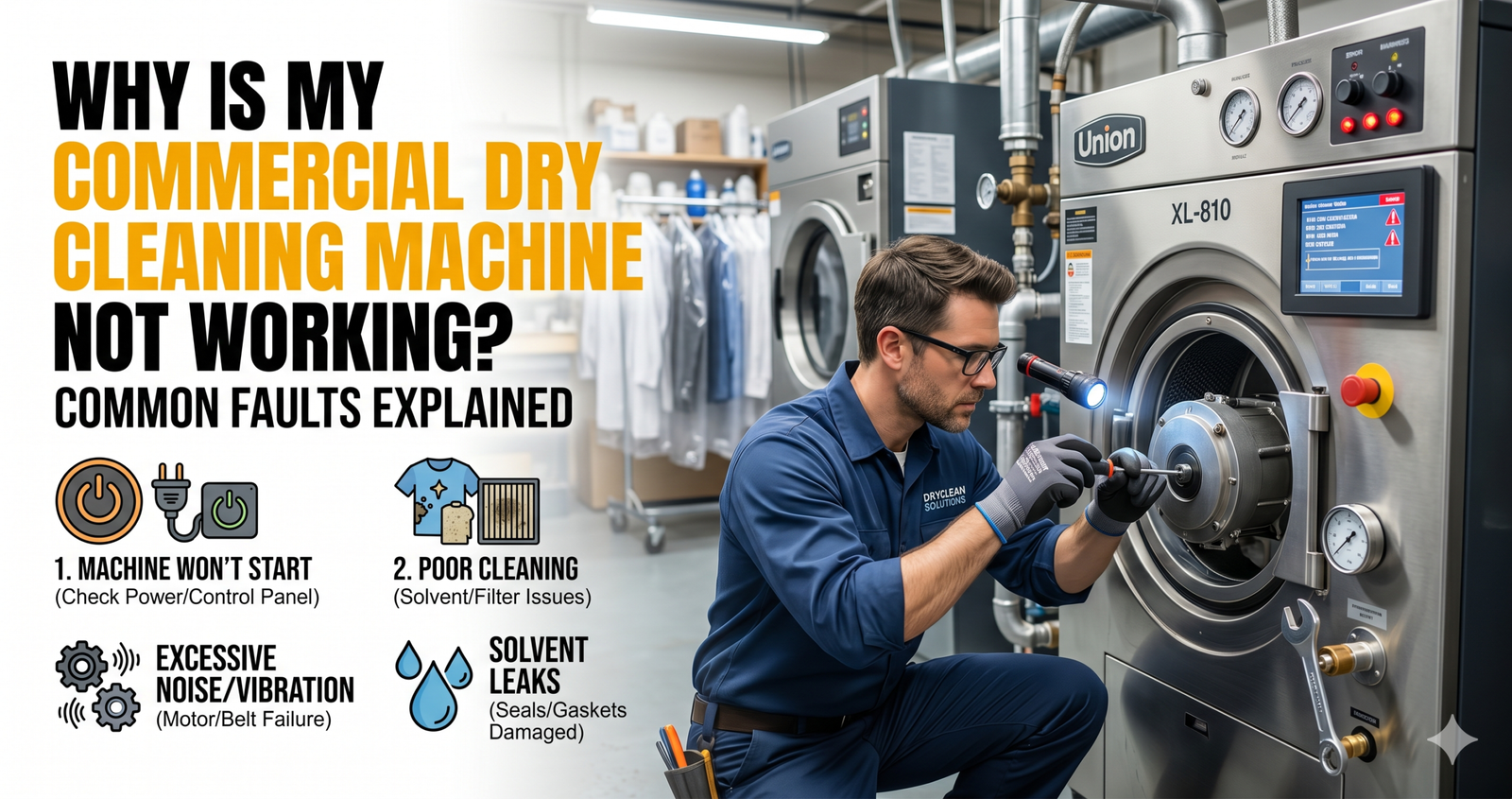 Commercial Dry Cleaning Machine