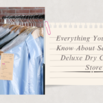 Services at Deluxe Dry Cleaning Store
